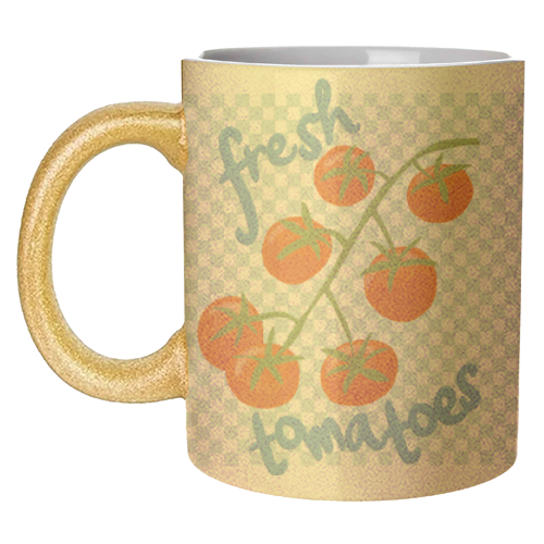 Fresh Tomatoes - unique mug by The Boy and the Bear