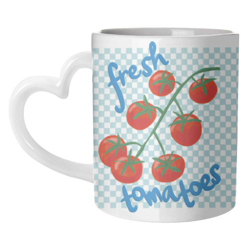 Fresh Tomatoes - unique mug by The Boy and the Bear