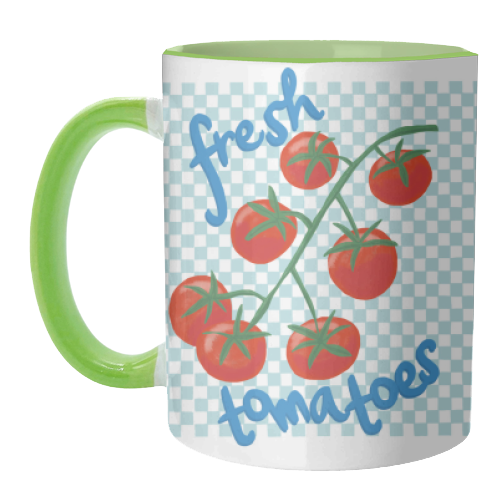 Fresh Tomatoes - unique mug by The Boy and the Bear