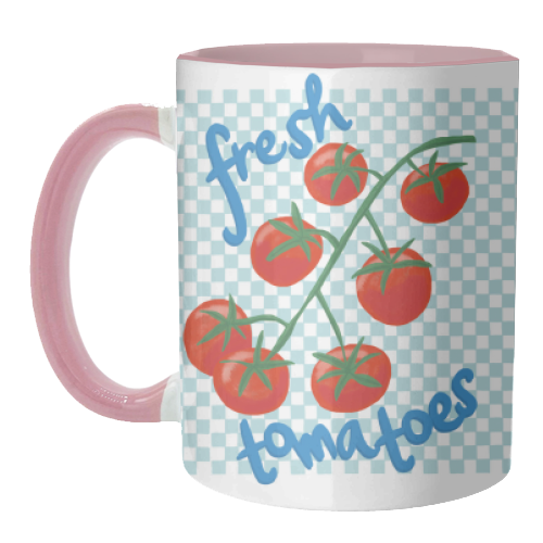 Fresh Tomatoes - unique mug by The Boy and the Bear