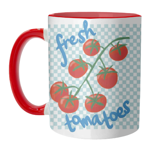 Fresh Tomatoes - unique mug by The Boy and the Bear