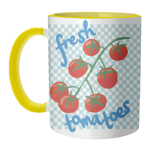 Fresh Tomatoes - unique mug by The Boy and the Bear