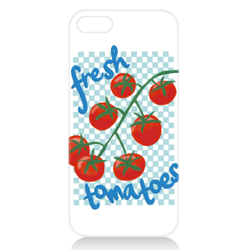 Fresh Tomatoes - unique phone case by The Boy and the Bear