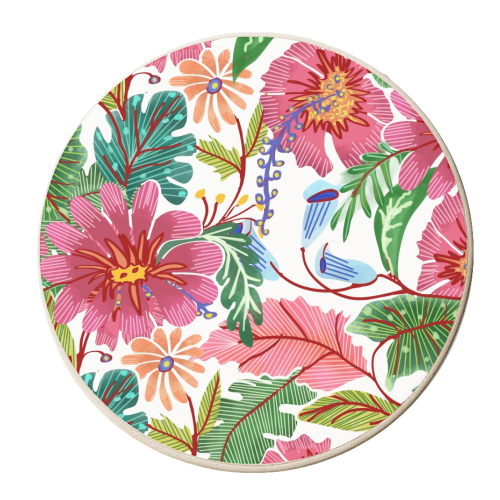 Freshly Cut - personalised beer coaster by Uma Prabhakar Gokhale