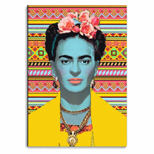 Frida - Colourful - personalised A4, A5, A6 notebook by Wallace Elizabeth