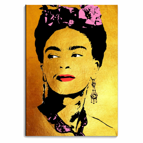 Frida - Gold - personalised A4, A5, A6 notebook by Wallace Elizabeth