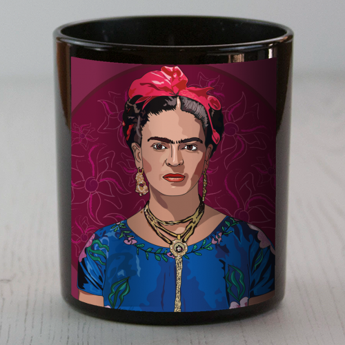 Frida Kahlo Collection - scented candle by Catherine Critchley.