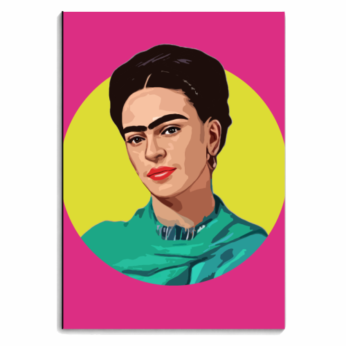 FRIDA PINK - personalised A4, A5, A6 notebook by DOLLY WOLFE