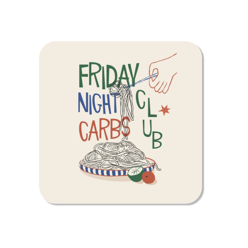 Friday Night Carbs Club - Magnet by Giddy Kipper