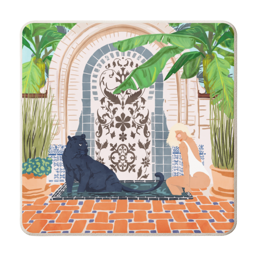 Frienaissance - personalised beer coaster by Uma Prabhakar Gokhale