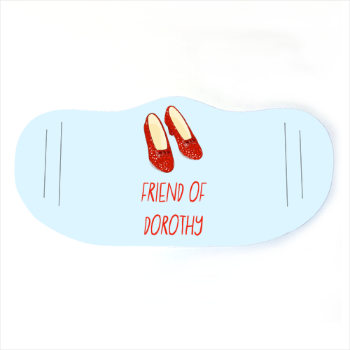 Friend Of Dorothy - face cover mask by Adam Regester