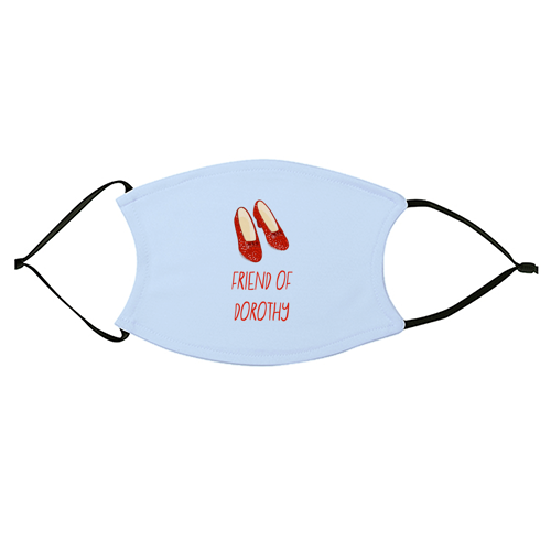 Friend Of Dorothy - face cover mask by Adam Regester