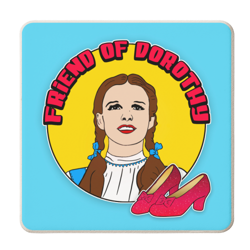 Friend of Dorothy - personalised beer coaster by Bite Your Granny