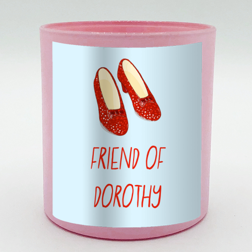 Friend Of Dorothy - scented candle by Adam Regester