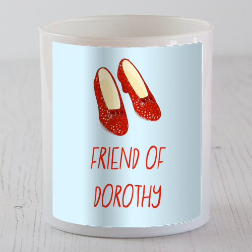 Friend Of Dorothy - scented candle by Adam Regester