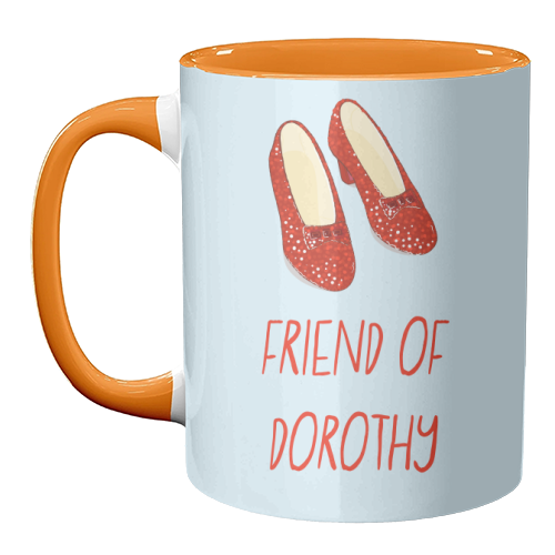 Friend Of Dorothy - unique mug by Adam Regester