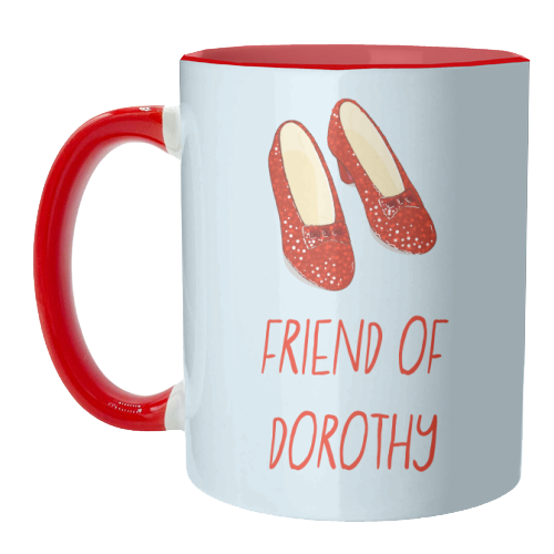 Friend Of Dorothy - unique mug by Adam Regester