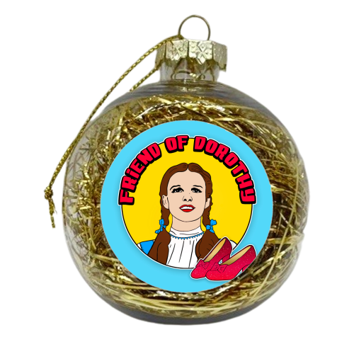 Friend of Dorothy - xmas bauble by Bite Your Granny