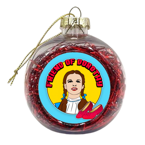 Friend of Dorothy - xmas bauble by Bite Your Granny