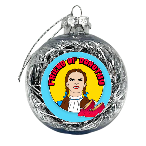 Friend of Dorothy - xmas bauble by Bite Your Granny