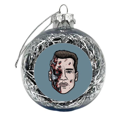 Friendly Cyborg 1991 - xmas bauble by Dale Cullinane