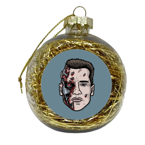 Friendly Cyborg 1991 - xmas bauble by Dale Cullinane