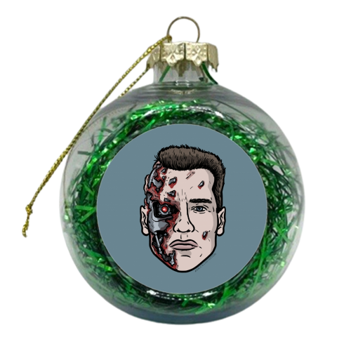 Friendly Cyborg 1991 - xmas bauble by Dale Cullinane