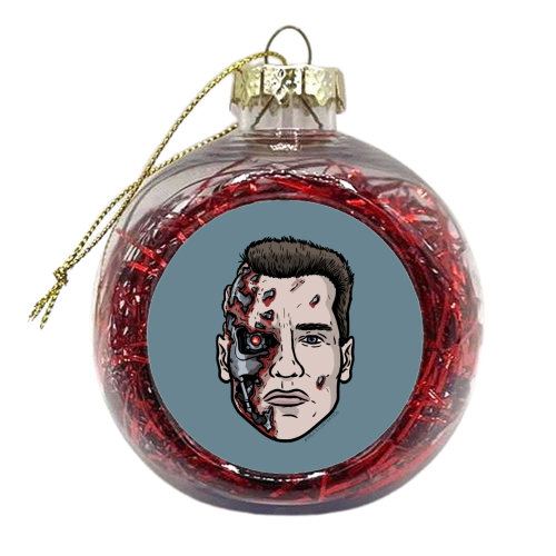 Friendly Cyborg 1991 - xmas bauble by Dale Cullinane