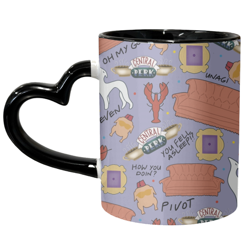 Friends collage - unique mug by Cheryl Boland