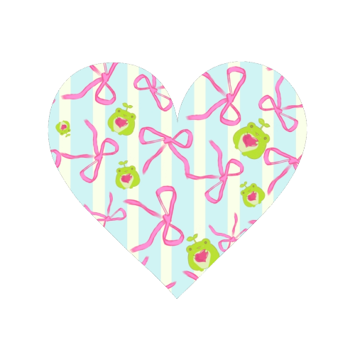 Frogs and Bows - Magnet by Yaz Raja