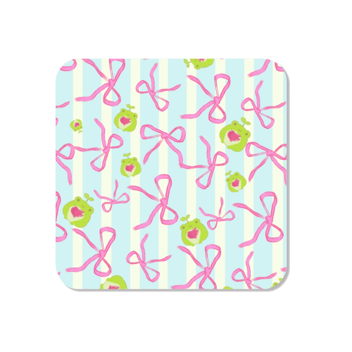 Frogs and Bows - Magnet by Yaz Raja