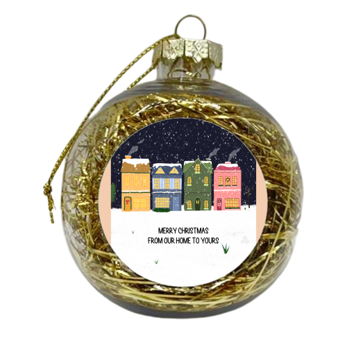 From Our Home - xmas bauble by Pink and Pip