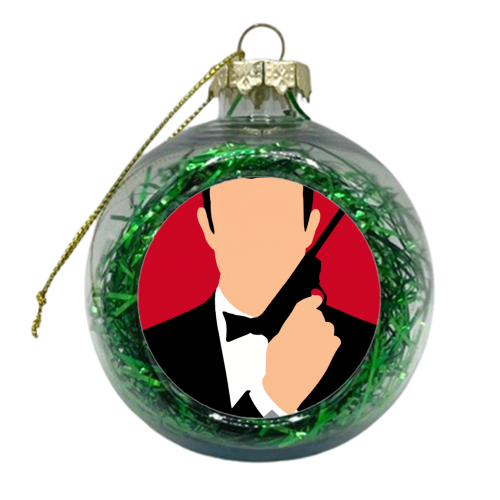007 Sean - xmas bauble by Danny Welch