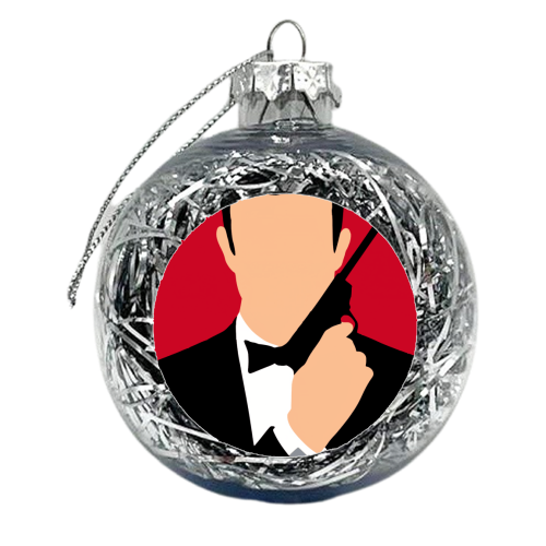 007 Sean - xmas bauble by Danny Welch