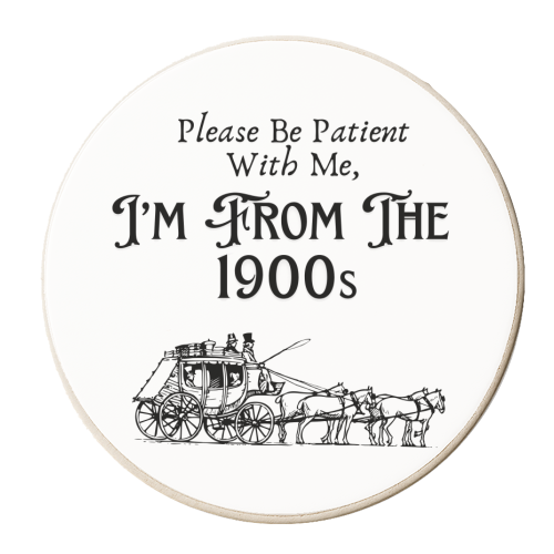 From the 1900s - personalised beer coaster by Lilly Rose