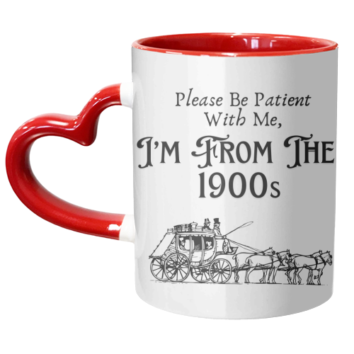 From the 1900s - unique mug by Lilly Rose
