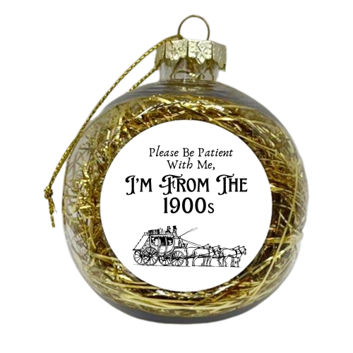 From the 1900s - xmas bauble by Lilly Rose