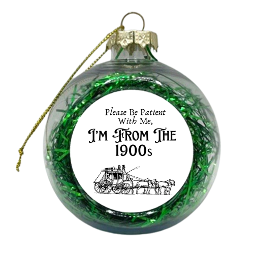 From the 1900s - xmas bauble by Lilly Rose