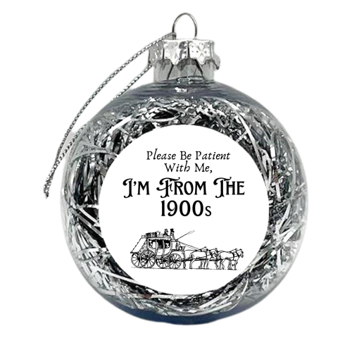 From the 1900s - xmas bauble by Lilly Rose