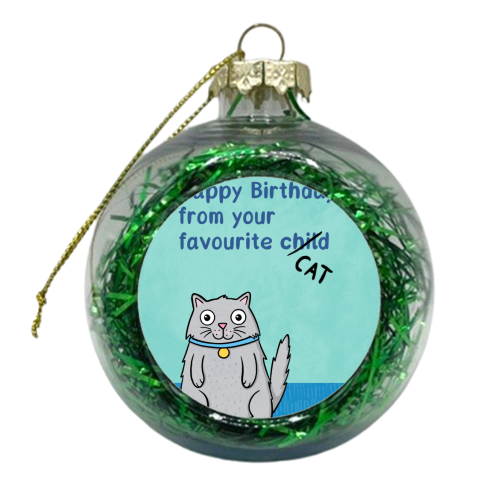 From Your Favourite - xmas bauble by Drawn to Cats