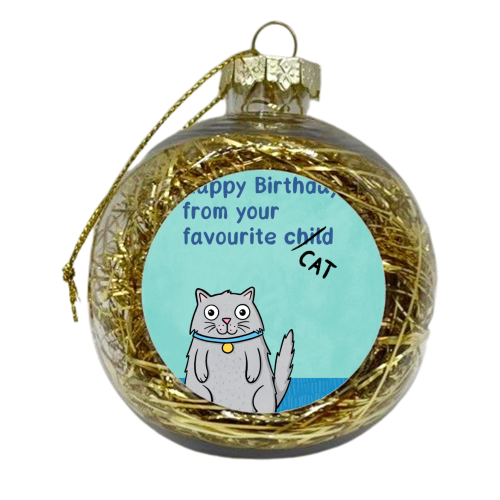 From Your Favourite - xmas bauble by Drawn to Cats