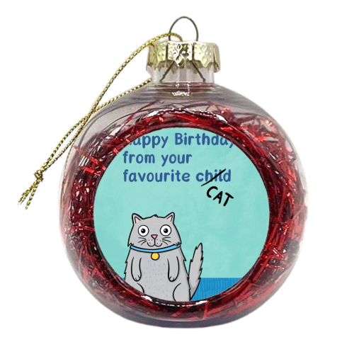 From Your Favourite - xmas bauble by Drawn to Cats