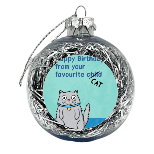 From Your Favourite - xmas bauble by Drawn to Cats