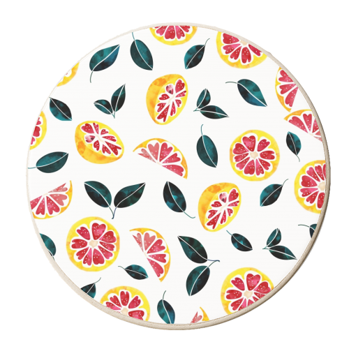 Fruit Crush - personalised beer coaster by Uma Prabhakar Gokhale