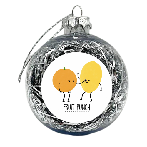 Fruit Punch - xmas bauble by Leeann Walker