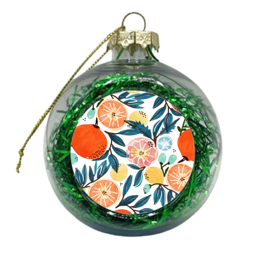 Fruit Shower - xmas bauble by Uma Prabhakar Gokhale