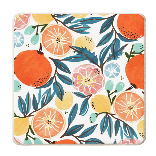 Fruit Shower - personalised beer coaster by Uma Prabhakar Gokhale