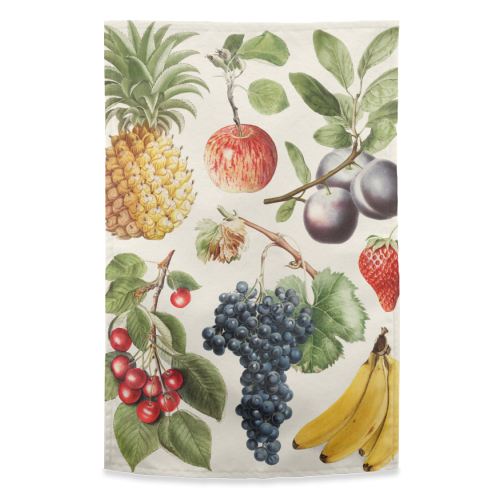 Fruits Collection - funny tea towel by Gal Design