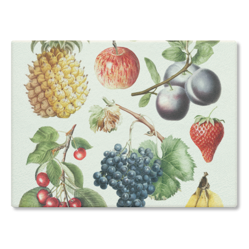 Fruits Collection - glass chopping board by Gal Design