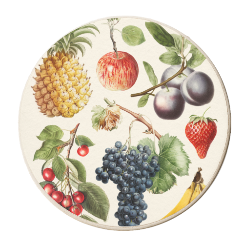 Fruits Collection - personalised beer coaster by Gal Design